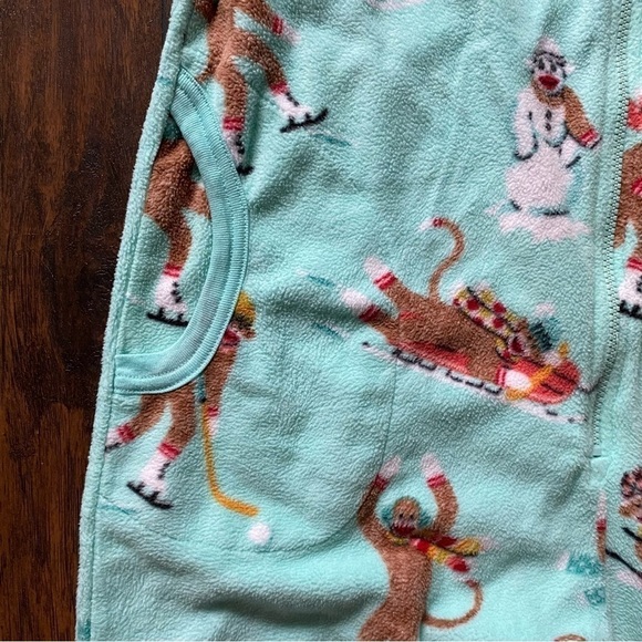 Nick & Nora Monkey Christmas Pajamas - Picture 7 of 13